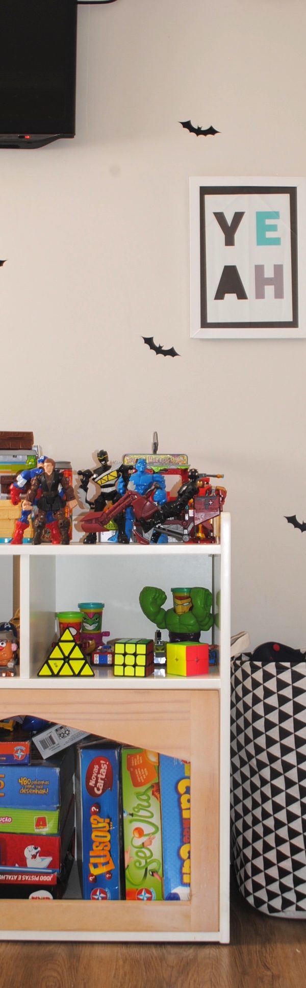 Mobiliário solto permitindo diferentes configurações